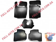 Коврики в салон резиновые Skoda Rapid Seat Toledo 2012- (Avto Gumm)