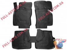 Коврики в салон резиновые Skoda Octavia A7 2013- (Avto Gumm)