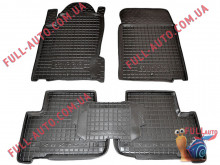 Коврики в салон резиновые Ssang Yong Rexton 2001- (Avto Gumm)
