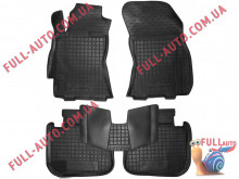 Коврики в салон резиновые Subaru Legasy, Outback III 2009- (Avto Gumm)