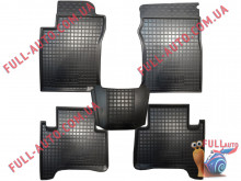 Коврики в салон резиновые Toyota LC 120 Prado 2002-2010 (Avto Gumm)