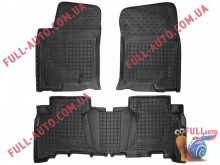 Коврики в салон резиновые Toyota LC 150 2010- (Avto Gumm)