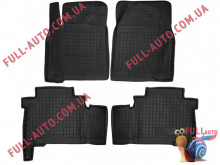 Коврики в салон резиновые Toyota Land Cruiser 200 2007-2012 (Avto Gumm)