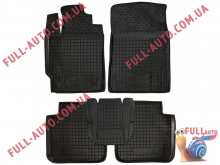 Коврики в салон резиновые Toyota Camry V40 2006-2011 (Avto Gumm)