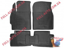 Коврики в салон резиновые Toyota Auris 2007- (Avto Gumm)