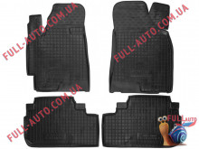 Коврики в салон резиновые Toyota Highlander 2014- (Avto Gumm)