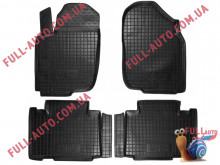 Коврики в салон резиновые Toyota RAV-4 2013- (Avto Gumm)