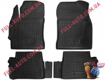 Коврики в салон резиновые Toyota Auris 2013- (Avto Gumm)