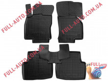Коврики в салон резиновые Volkswagen Passat B8 2015- (Avto Gumm)