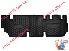Коврики в салон резиновые Volkswagen T5 T6 Caravelle 3-ий ряд с печкой (Avto Gumm)