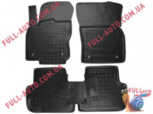 Коврики в салон резиновые Volkswagen Tiguan 2016- (Avto Gumm)