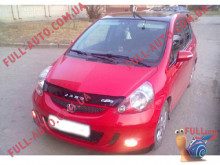 Мухобойка Honda Jazz 01-08 (Vip Tuning)