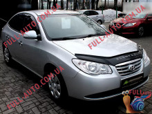 Мухобойка Hyundai Elantra HD 2007-2011 (Vip Tuning)