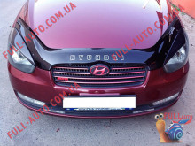 Мухобойка Hyundai Accent 2006-2010 (Vip Tuning)