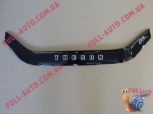 Мухобойка Hyundai Tucson 2004-2014 без клыков (Vip Tuning)