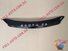 Мухобойка Hyundai Santa Fe 2012- Короткая (Vip Tuning)
