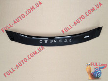 Мухобойка Hyundai i30 2012- Короткая (Vip Tuning)