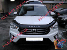 Мухобойка Hyundai Creta 2016- (Vip Tuning)