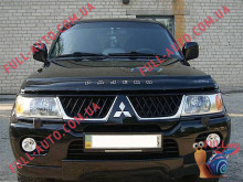 Мухобойка Mitsubishi Pajero Sport 1996-2007 (Vip Tuning)