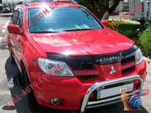 Мухобойка Mitsubishi Outlander 2003-2007 (Vip Tuning)