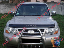 Мухобойка Mitsubishi Pajero 3 1998-2006 (Vip Tuning)