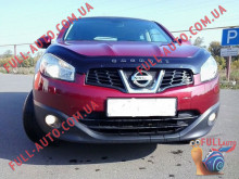 Мухобойка Nissan Qashqai 2009-2014 (Vip Tuning)
