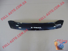 Мухобойка Nissan X-Trail 2007-2014  Короткая (Vip Tuning)