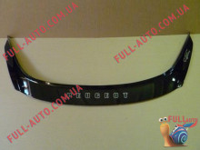 Мухобойка Peugeot 207 2006-2012 (Vip Tuning)