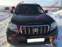 Мухобойка Toyota Land Cruiser Pradо 150 2009-2013 До рестайлинга (Vip Tuning)