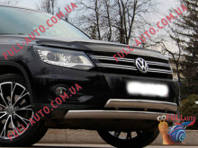 Мухобойка Volkswagen Tiguan 2007-2015 (Vip Tuning)