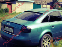 Козырек на стекло Audi A6 C5 97-04 Бленда (пластик, под покраску)