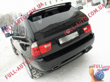 Спойлер BMW X5 E53 99-07 Hamann (стеклопластик, под покраску)