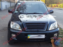 Реснички на фары Chery Tiggo (стеклопластик, под покраску)