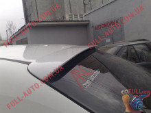Козырек на стекло Chevrolet Aveo T250 Бленда (пластик, под покраску)