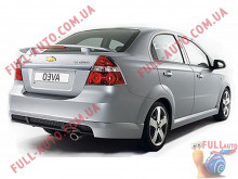 Накладка на задний бампер GM Chevrolet Aveo T250