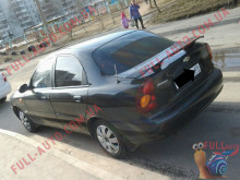 Спойлер Daewoo Lanos Дельфин (стеклопластик, под покраску)