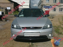 Реснички на фары Ford Mondeo 01-07 (стеклопластик, под покраску)