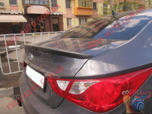 Спойлер Hyundai Sonata 2010-2014 Лип (стеклопластик, под покраску)