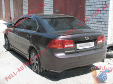 Козырек на стекло Kia Magentis 06-08 Бленда (пластик, под покраску)