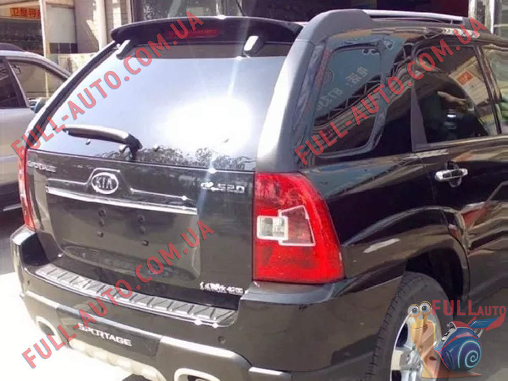 Спойлер Kia Sportage ДСТ 05-10 (стеклопластик, под покраску)
