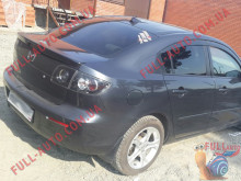 Спойлер Mazda 3 03-09 Лип Седан (стеклопластик, под покраску)
