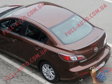 Спойлер Mazda 3 09-13 Лип Седан (стеклопластик, под покраску)
