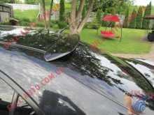 Козырек на стекло Mazda 6 02-08 Бленда Седан (пластик, под покраску)
