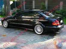 Козырек на стекло Mercedes E-Class W211 02-09 Бленда (пластик, под покраску)