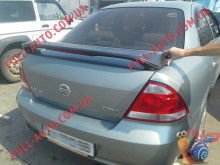 Спойлер Nissan Almera Classic 06-12 ДСТ (стеклопластик, под покраску)