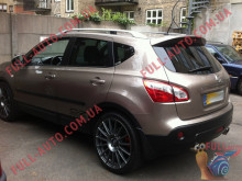 Спойлер Nissan Qashqai 06-14 ДСТ (стеклопластик, под покраску)