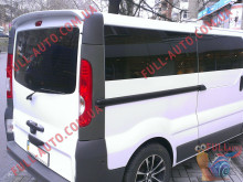 Спойлер Opel Vivaro 01-14 ДСТ (стеклопластик, под покраску)