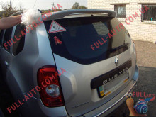 Спойлер Renault Duster 2010-2018 ДСТ (стеклопластик, под покраску)