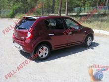 Спойлер Renault Sandero 07-13 ДСТ (стеклопластик, под покраску)