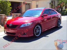 Накладка на передний бампер Toyota Camry 40
